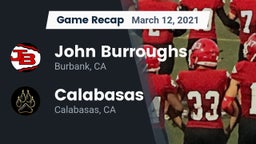 Recap: John Burroughs  vs. Calabasas  2021