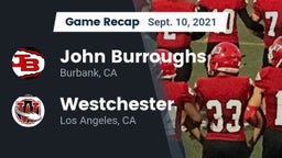 Recap: John Burroughs  vs. Westchester  2021