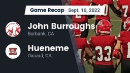 Recap: John Burroughs  vs. Hueneme  2022
