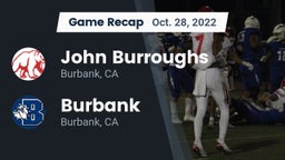 Recap: John Burroughs  vs. Burbank  2022