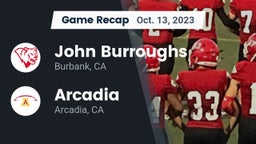 Recap: John Burroughs  vs. Arcadia  2023