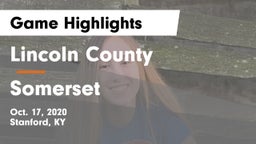 Lincoln County  vs Somerset  Game Highlights - Oct. 17, 2020