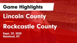 Lincoln County  vs Rockcastle County  Game Highlights - Sept. 29, 2020