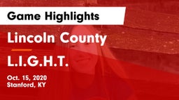 Lincoln County  vs L.I.G.H.T. Game Highlights - Oct. 15, 2020