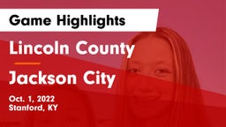 Lincoln County  vs Jackson City  Game Highlights - Oct. 1, 2022