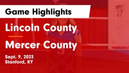 Lincoln County  vs Mercer County  Game Highlights - Sept. 9, 2023