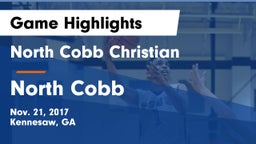 North Cobb Christian  vs North Cobb  Game Highlights - Nov. 21, 2017
