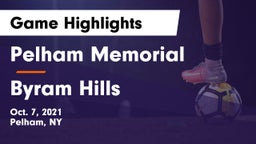 Pelham Memorial  vs Byram Hills  Game Highlights - Oct. 7, 2021