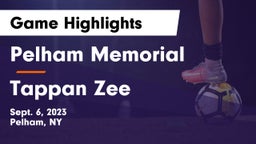 Pelham Memorial  vs Tappan Zee  Game Highlights - Sept. 6, 2023