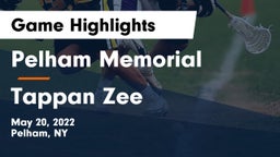Pelham Memorial  vs Tappan Zee  Game Highlights - May 20, 2022