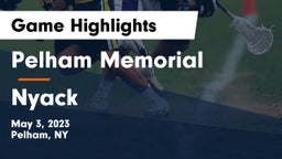 Pelham Memorial  vs Nyack  Game Highlights - May 3, 2023