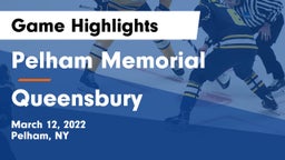 Pelham Memorial  vs Queensbury  Game Highlights - March 12, 2022