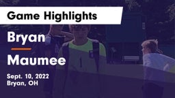 Bryan  vs Maumee Game Highlights - Sept. 10, 2022