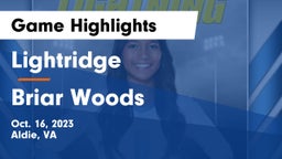 Lightridge  vs Briar Woods  Game Highlights - Oct. 16, 2023