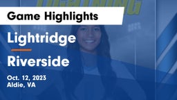 Lightridge  vs Riverside  Game Highlights - Oct. 12, 2023