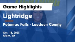 Lightridge  vs Potomac Falls  - Loudoun County Game Highlights - Oct. 18, 2023