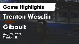 Trenton Wesclin  vs Gibault Game Highlights - Aug. 26, 2021