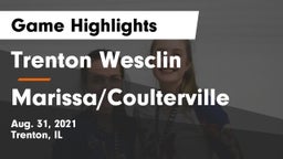 Trenton Wesclin  vs Marissa/Coulterville Game Highlights - Aug. 31, 2021