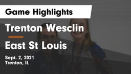Trenton Wesclin  vs East St Louis Game Highlights - Sept. 2, 2021