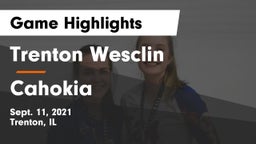 Trenton Wesclin  vs Cahokia  Game Highlights - Sept. 11, 2021