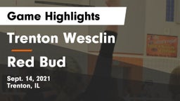 Trenton Wesclin  vs Red Bud  Game Highlights - Sept. 14, 2021