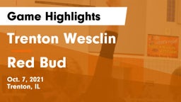 Trenton Wesclin  vs Red Bud  Game Highlights - Oct. 7, 2021