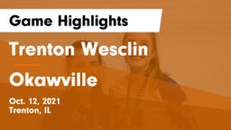 Trenton Wesclin  vs Okawville  Game Highlights - Oct. 12, 2021