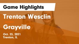 Trenton Wesclin  vs Grayville Game Highlights - Oct. 23, 2021