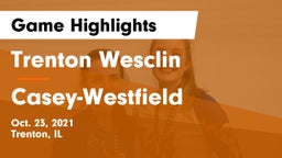 Trenton Wesclin  vs Casey-Westfield  Game Highlights - Oct. 23, 2021