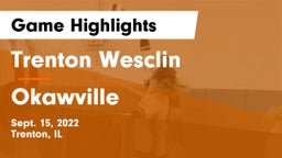 Trenton Wesclin  vs Okawville Game Highlights - Sept. 15, 2022