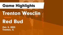Trenton Wesclin  vs Red Bud  Game Highlights - Oct. 5, 2023