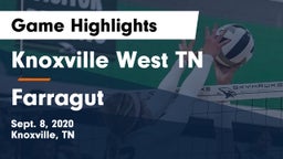 Knoxville West  TN vs Farragut  Game Highlights - Sept. 8, 2020