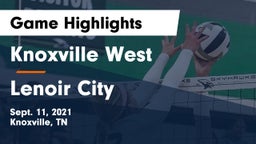Knoxville West  vs Lenoir City  Game Highlights - Sept. 11, 2021
