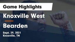 Knoxville West  vs Bearden  Game Highlights - Sept. 29, 2021