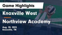Knoxville West  vs Northview Academy Game Highlights - Aug. 28, 2023
