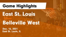 East St. Louis  vs Belleville West  Game Highlights - Dec. 16, 2021