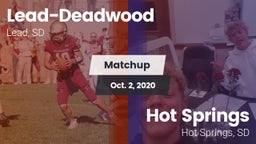 Matchup: Lead-Deadwood High vs. Hot Springs  2020