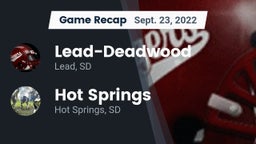 Recap: Lead-Deadwood  vs. Hot Springs  2022