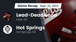 Recap: Lead-Deadwood  vs. Hot Springs  2023