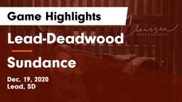 Lead-Deadwood  vs Sundance  Game Highlights - Dec. 19, 2020
