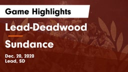 Lead-Deadwood  vs Sundance  Game Highlights - Dec. 20, 2020