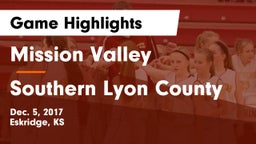 Mission Valley  vs Southern Lyon County Game Highlights - Dec. 5, 2017