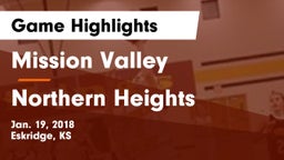 Mission Valley  vs Northern Heights  Game Highlights - Jan. 19, 2018