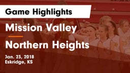 Mission Valley  vs Northern Heights  Game Highlights - Jan. 23, 2018