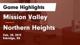 Mission Valley  vs Northern Heights  Game Highlights - Feb. 28, 2019