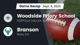 Recap: Woodside Priory School vs. Branson  2023
