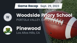 Recap: Woodside Priory School vs. Pinewood  2023
