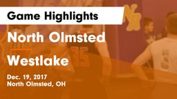 North Olmsted  vs Westlake  Game Highlights - Dec. 19, 2017