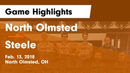North Olmsted  vs Steele  Game Highlights - Feb. 13, 2018