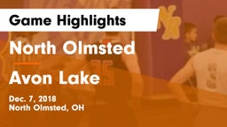 North Olmsted  vs Avon Lake  Game Highlights - Dec. 7, 2018